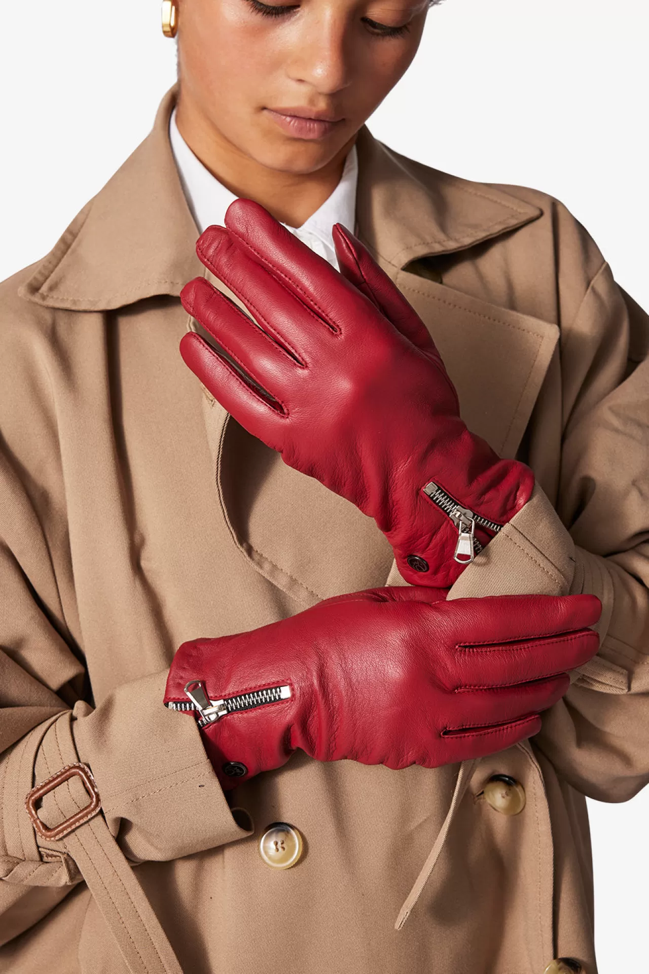 Adax Shop Adax glove Enya Red*Women Gloves