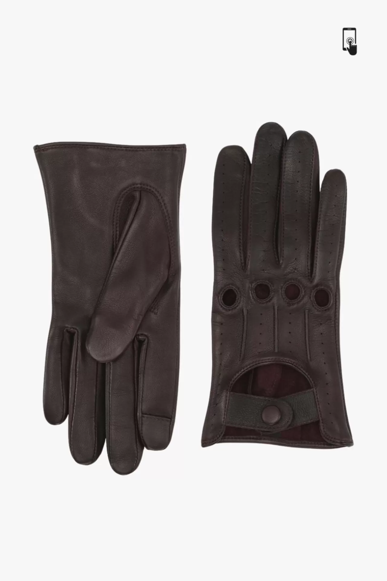 Adax Shop Adax glove Isabella Dark brown*Women Gloves
