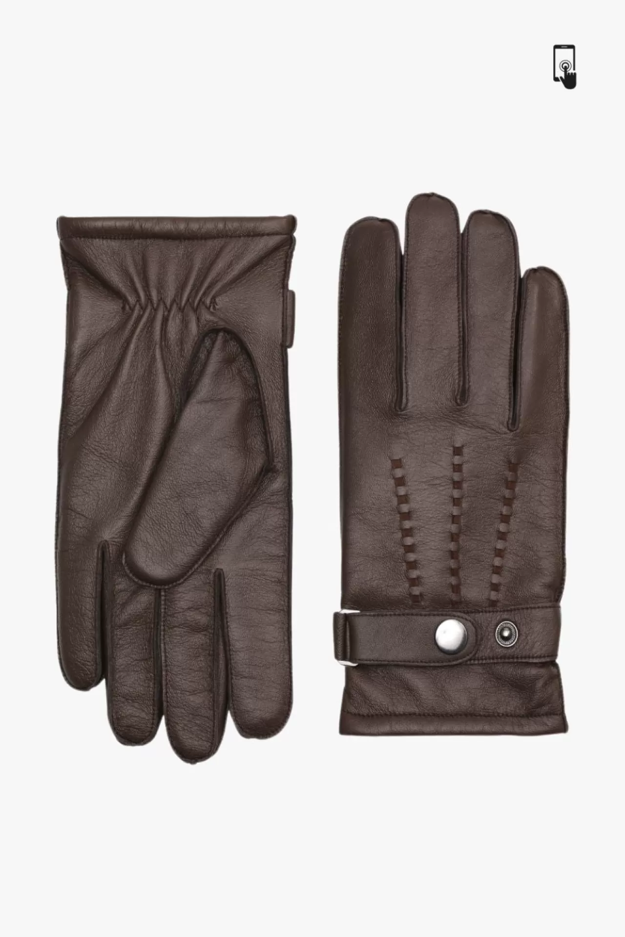 Adax Shop Adax glove Milton Dark brown*Women Gloves | Gloves