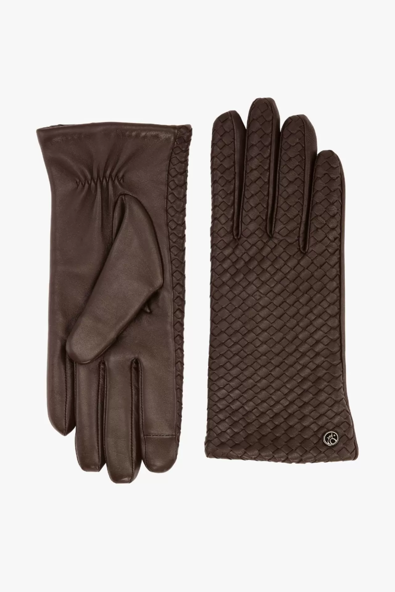 Adax Shop Adax glove Silke Dark brown*Women Gloves
