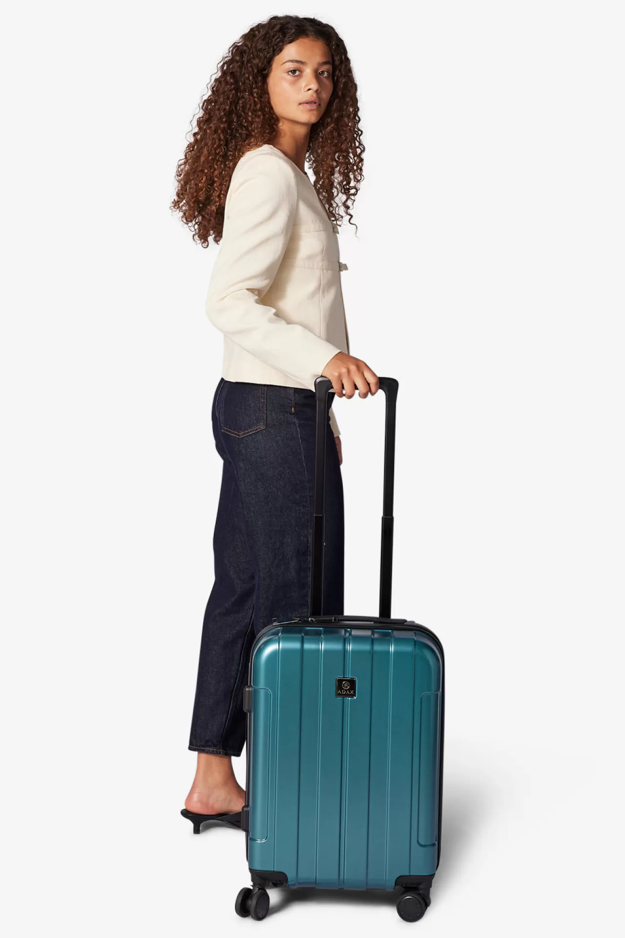 Adax Shop Adax hardcase 55cm Renee Green*Women Travel | Suitcases