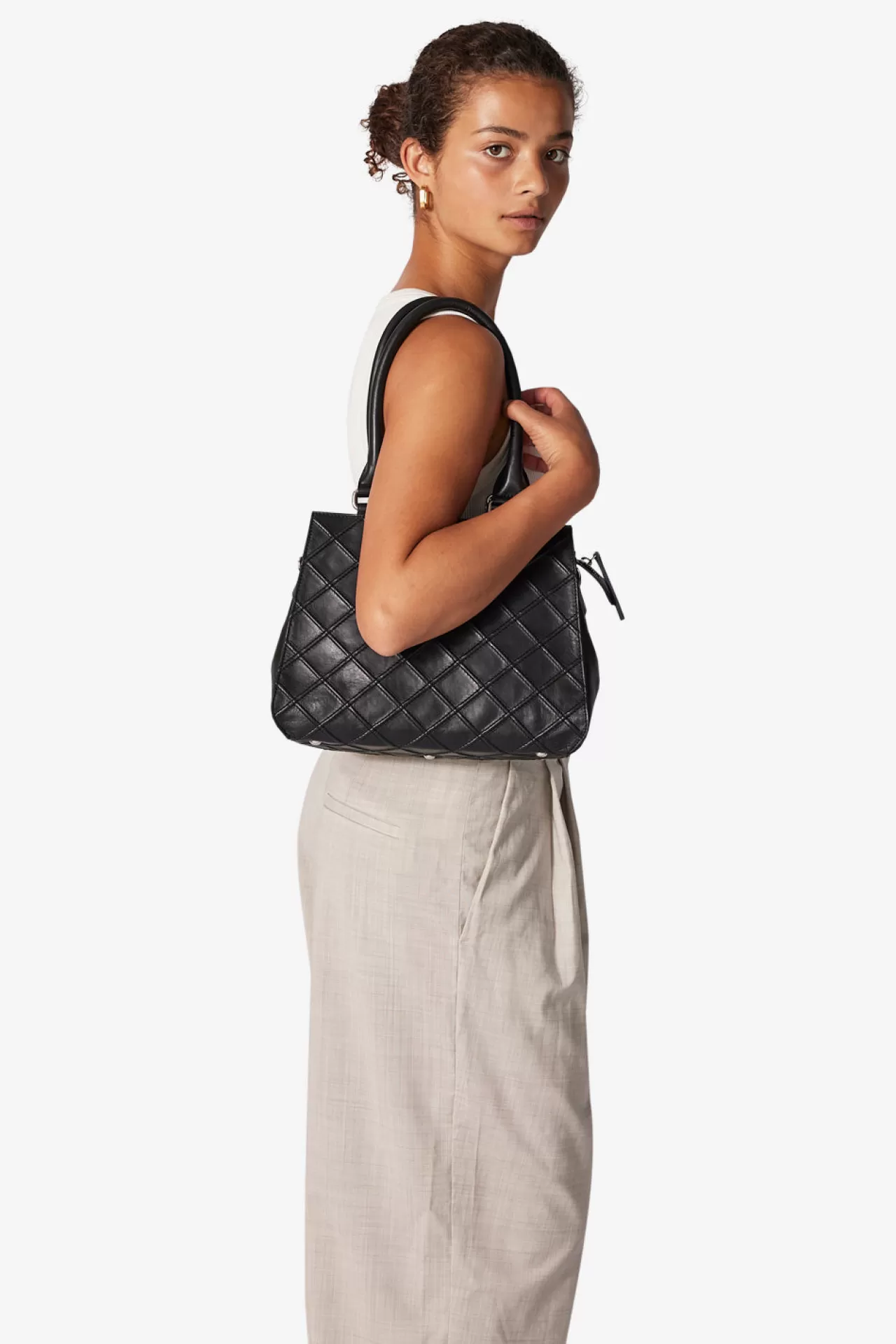 Adax Shop Amalfi handbag Elfrida Black*Women Work Bags | Handbags