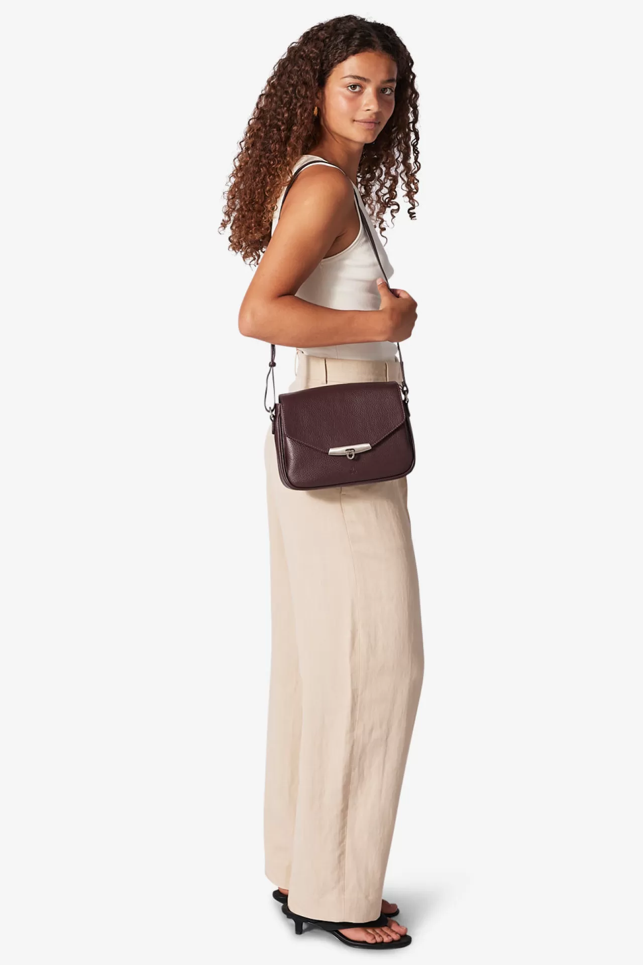 Adax Shop Cormorano shoulder bag Leah Burgundy*Women Crossbody | Shoulder Bags