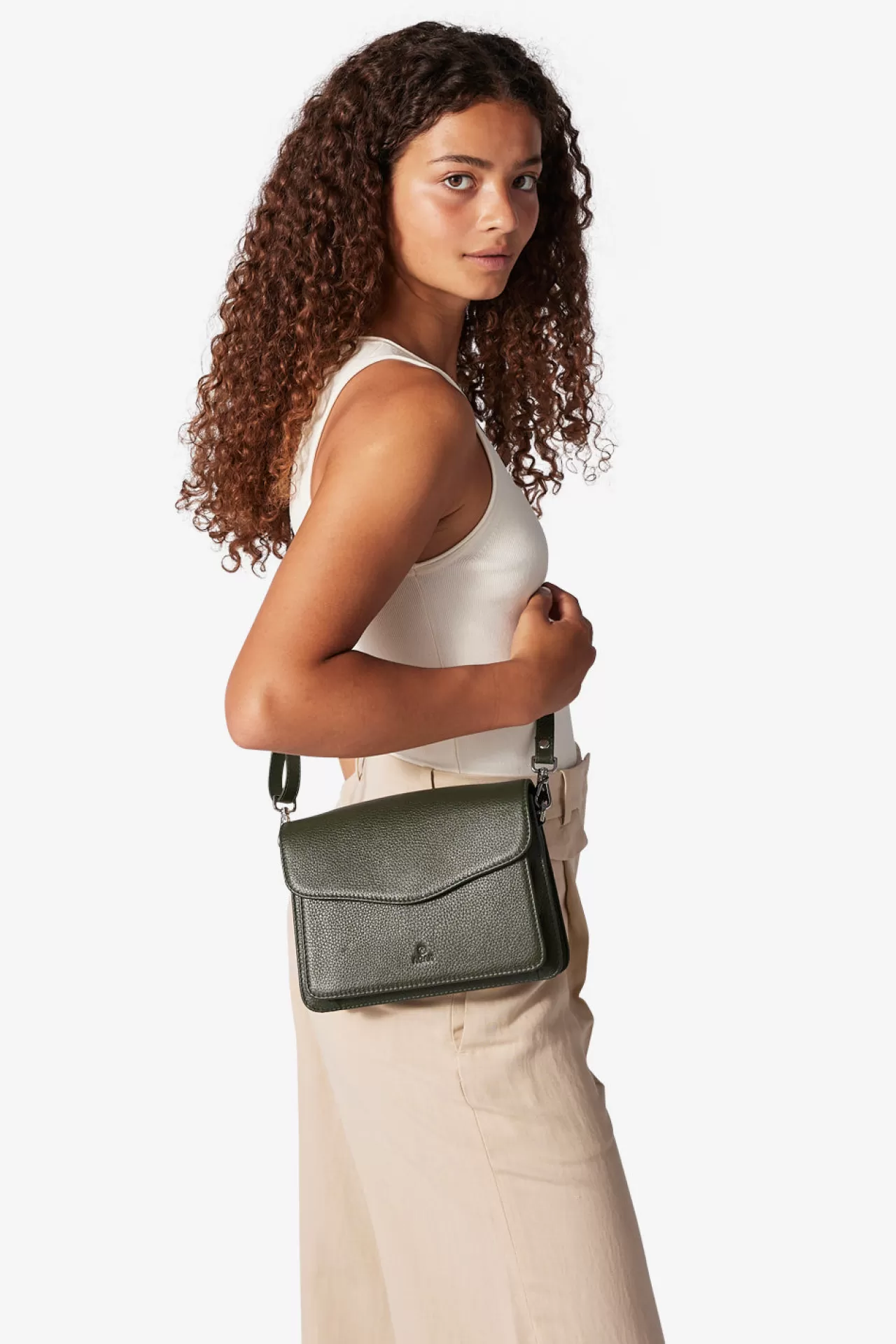 Adax Shop Cormorano shoulder bag Zafira Leaf green*Women Shoulder Bags