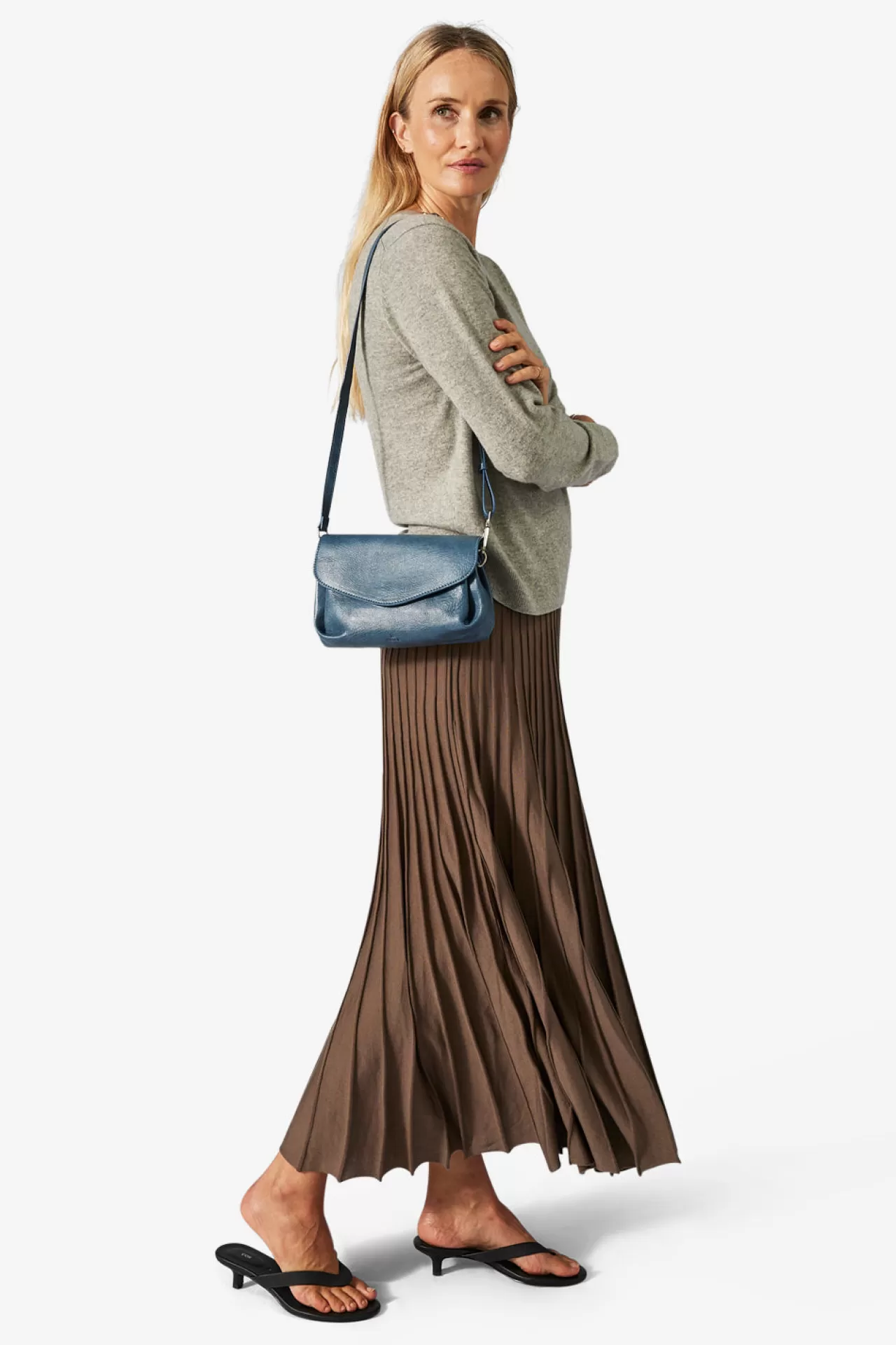 Adax Shop Hello I'mVegan Sidsel Petrol*Women Crossbody | Hello I'm Vegan
