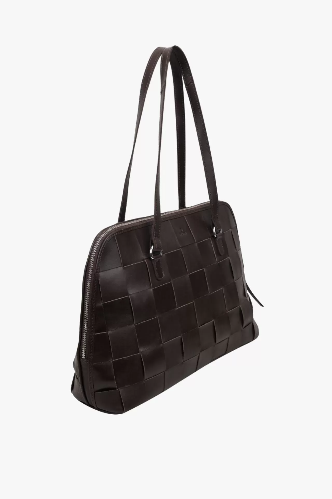 Adax Shop Limona shoulder bag Sally Dark brown*Women Work Bags | Braided Bags