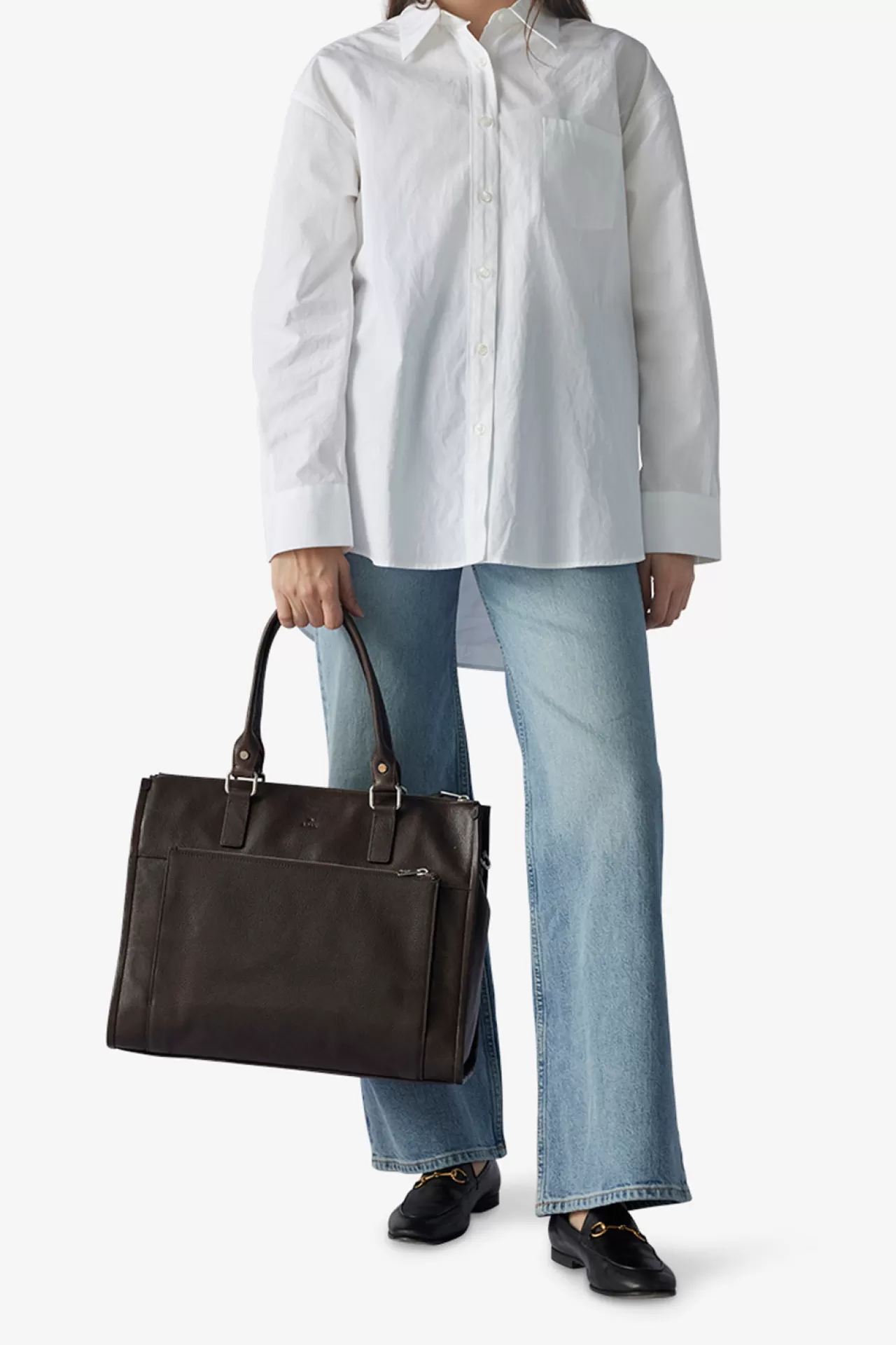 Adax Shop Napoli working bag Lulu 14¨ Dark brown*Women Work & School | Work Bags