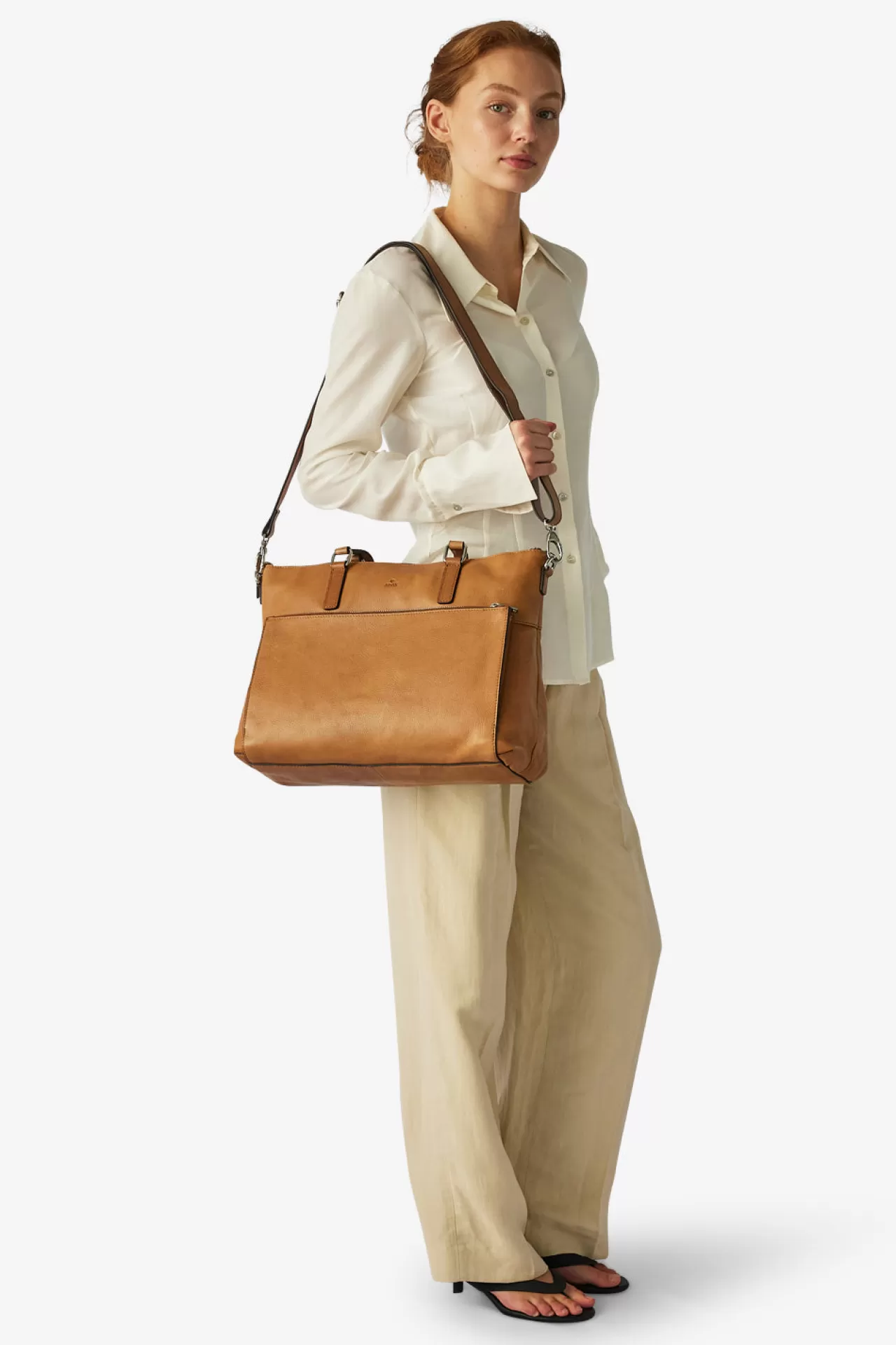Adax Shop Napoli working bag Malia 14¨ Cognac*Women Work & School | Work Bags