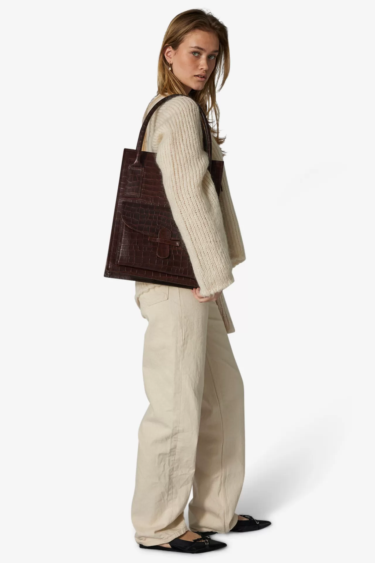 Adax Shop Ragusa shopper Tina Dark brown*Women Work & School | Shopper