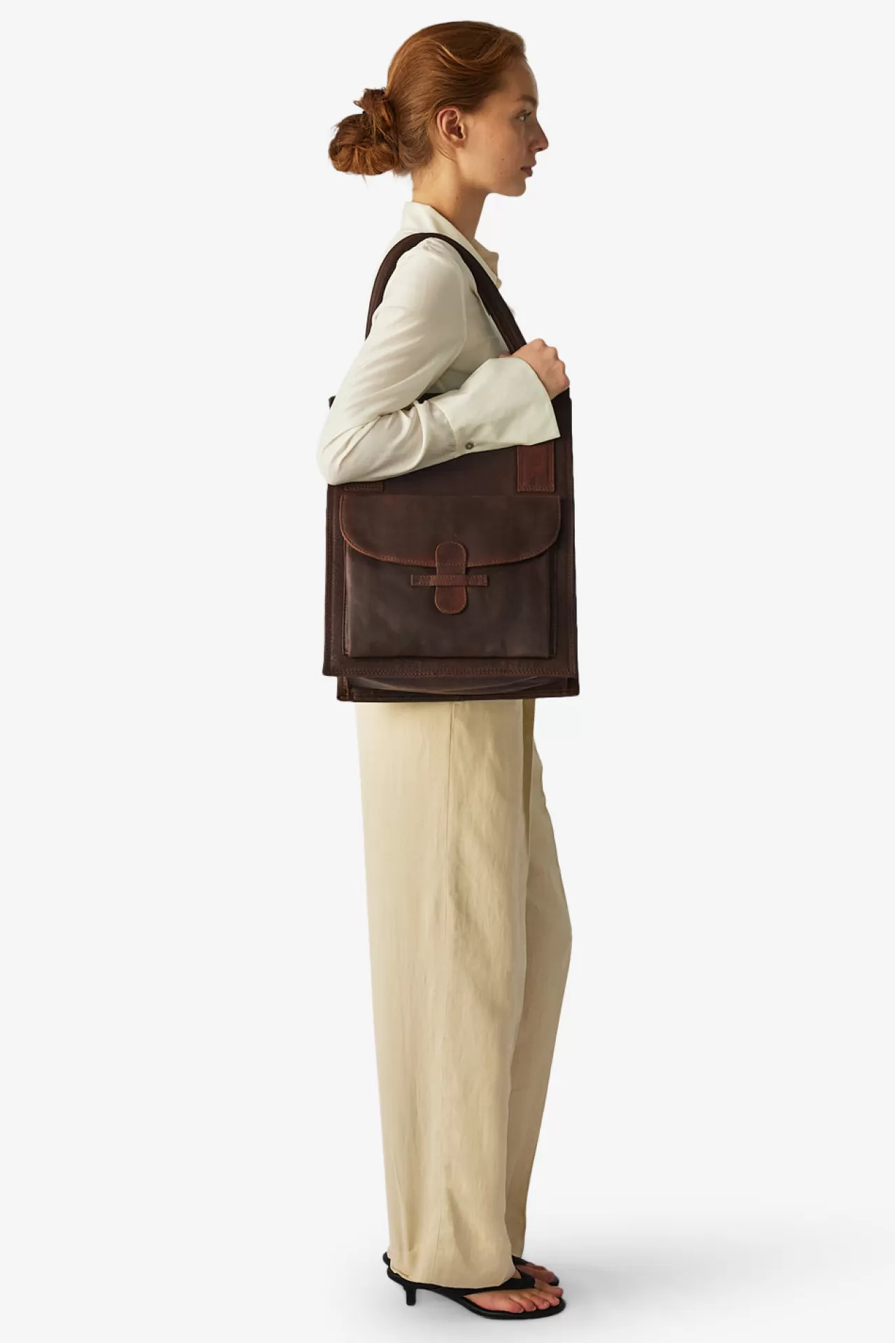 Adax Shop Ragusa shopper Tina Dark brown*Women Work & School | Shopper