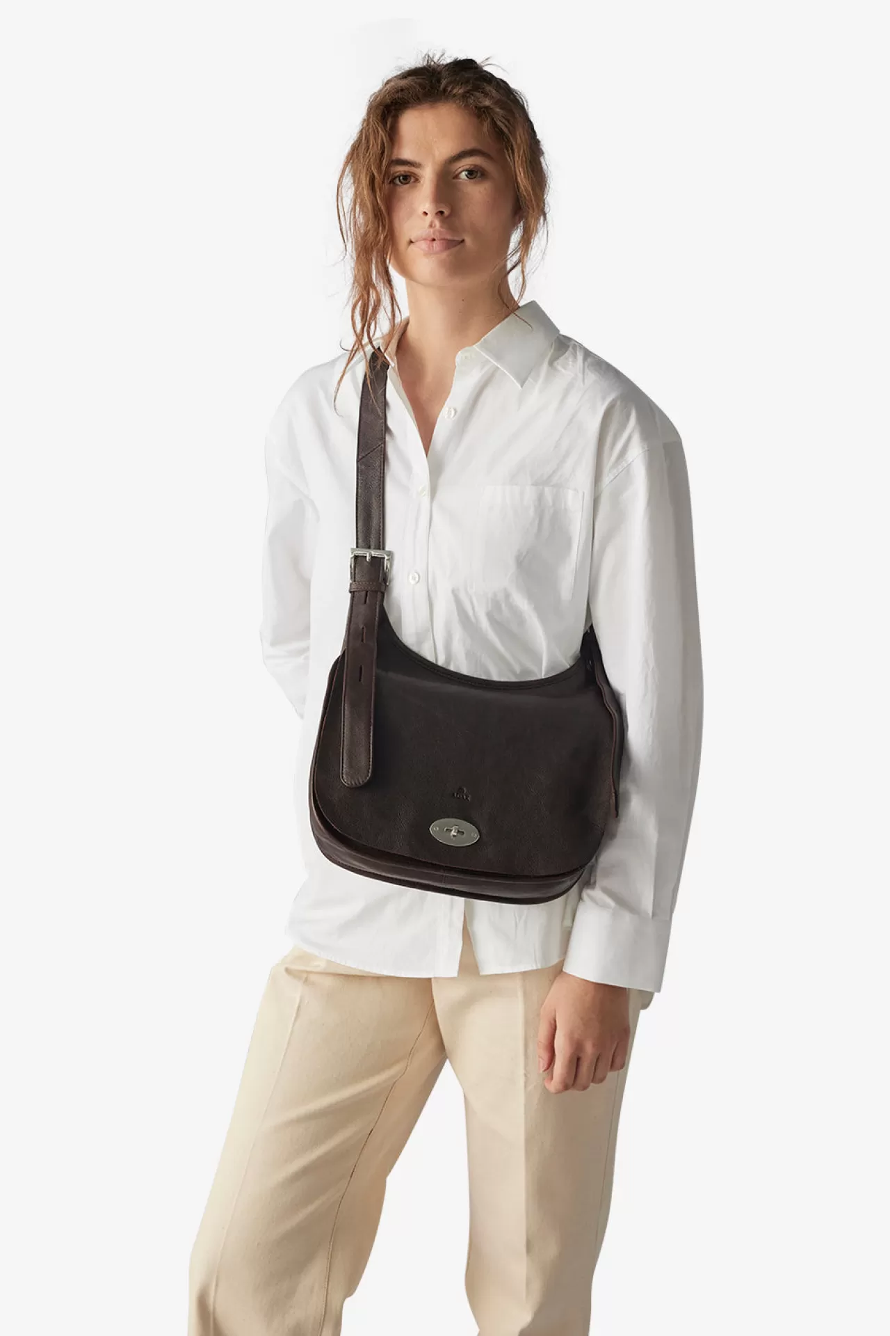 Adax Shop Ravenna shoulder bag Amira Dark brown*Women Crossbody | Shoulder Bags