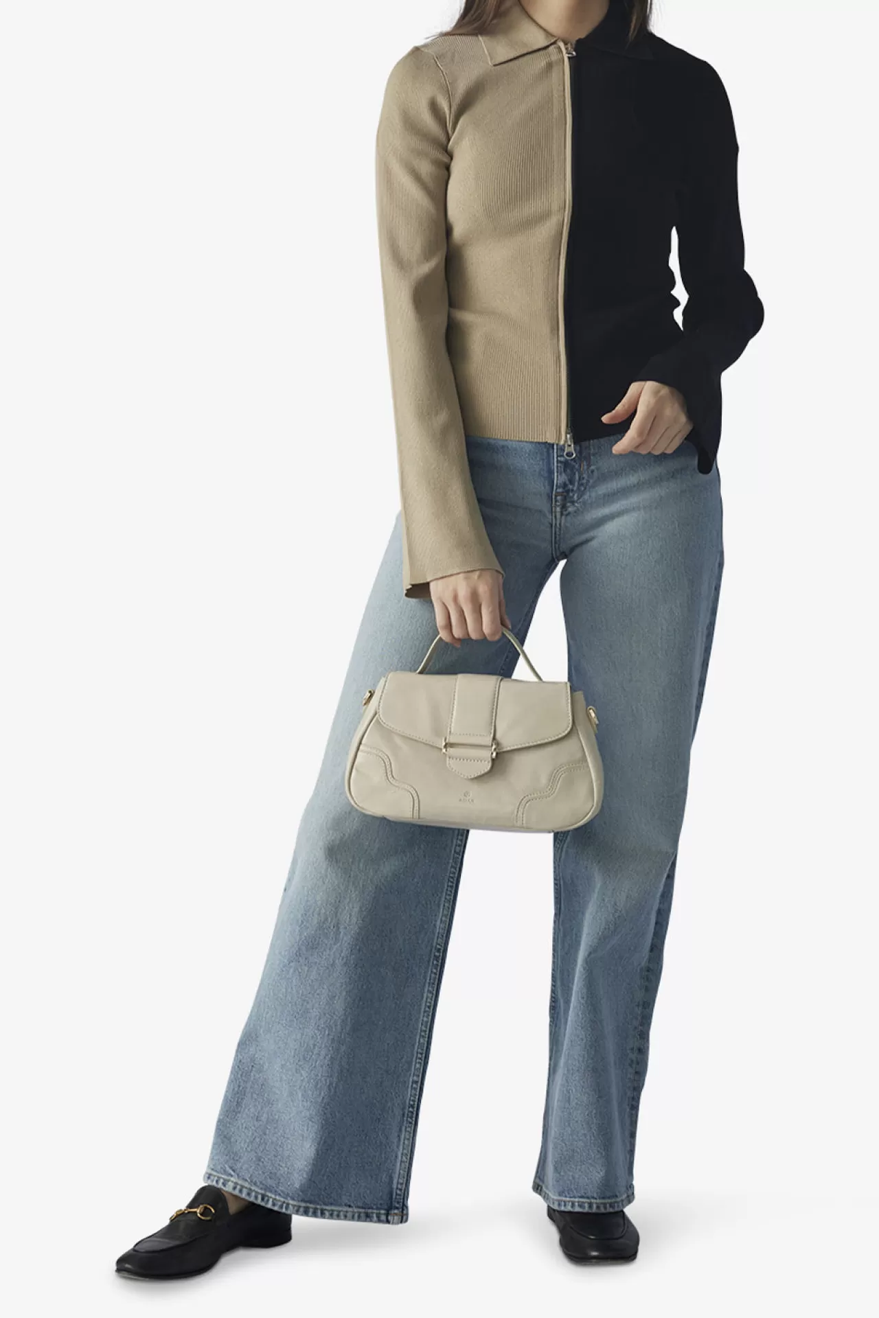 Adax Shop Salerno shoulder bag Lala Stone*Women Crossbody | Handbags