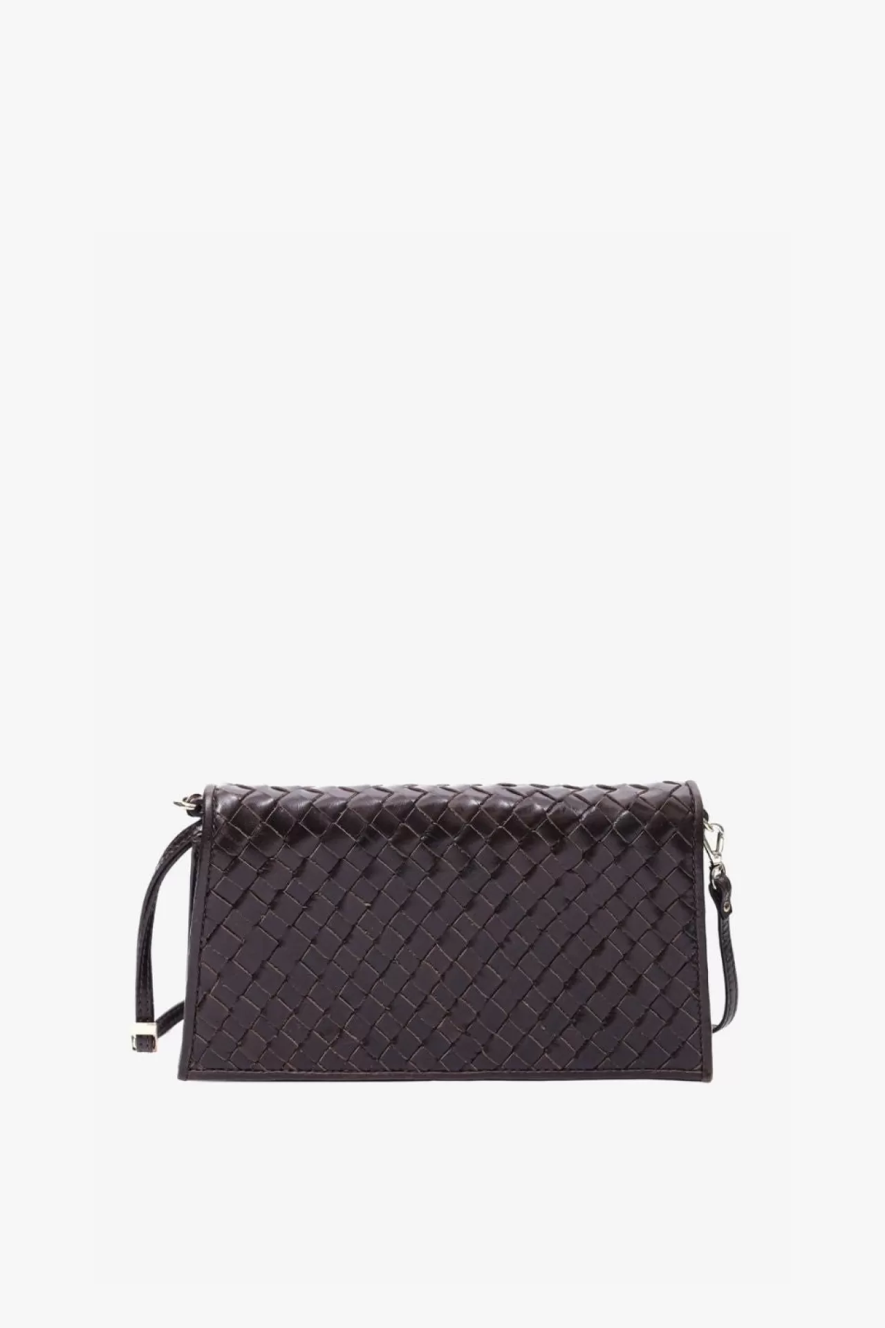 Adax Shop Salerno shoulder bag Mallory Dark brown*Women Crossbody | Braided Bags