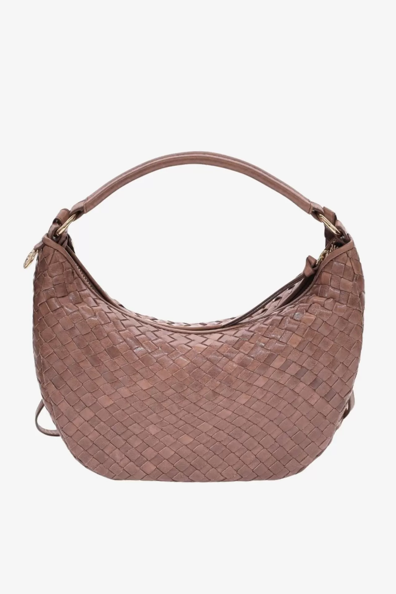 Adax Shop Salerno shoulder bag Marlin Taupe*Women Handbags | Braided Bags