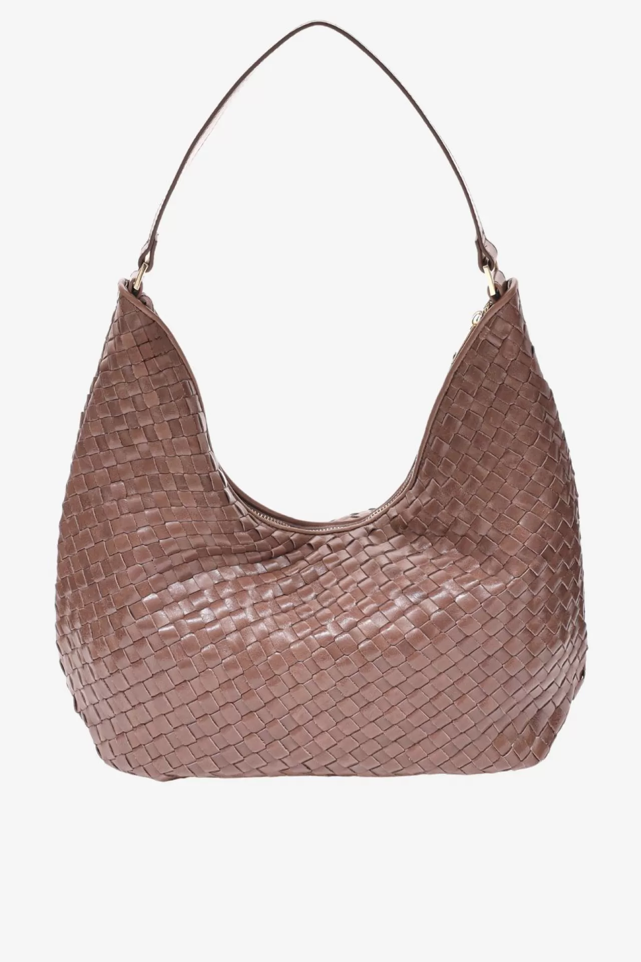 Adax Shop Salerno shoulder bag Mindy Taupe*Women Braided Bags | Shoulder Bags
