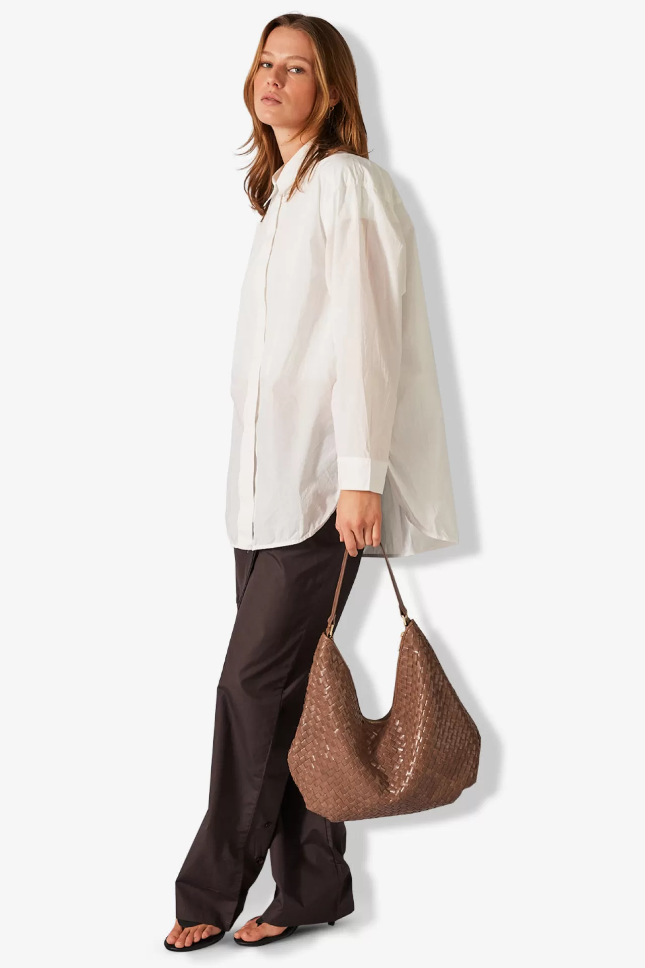 Adax Shop Salerno shoulder bag Mindy Taupe*Women Braided Bags | Shoulder Bags