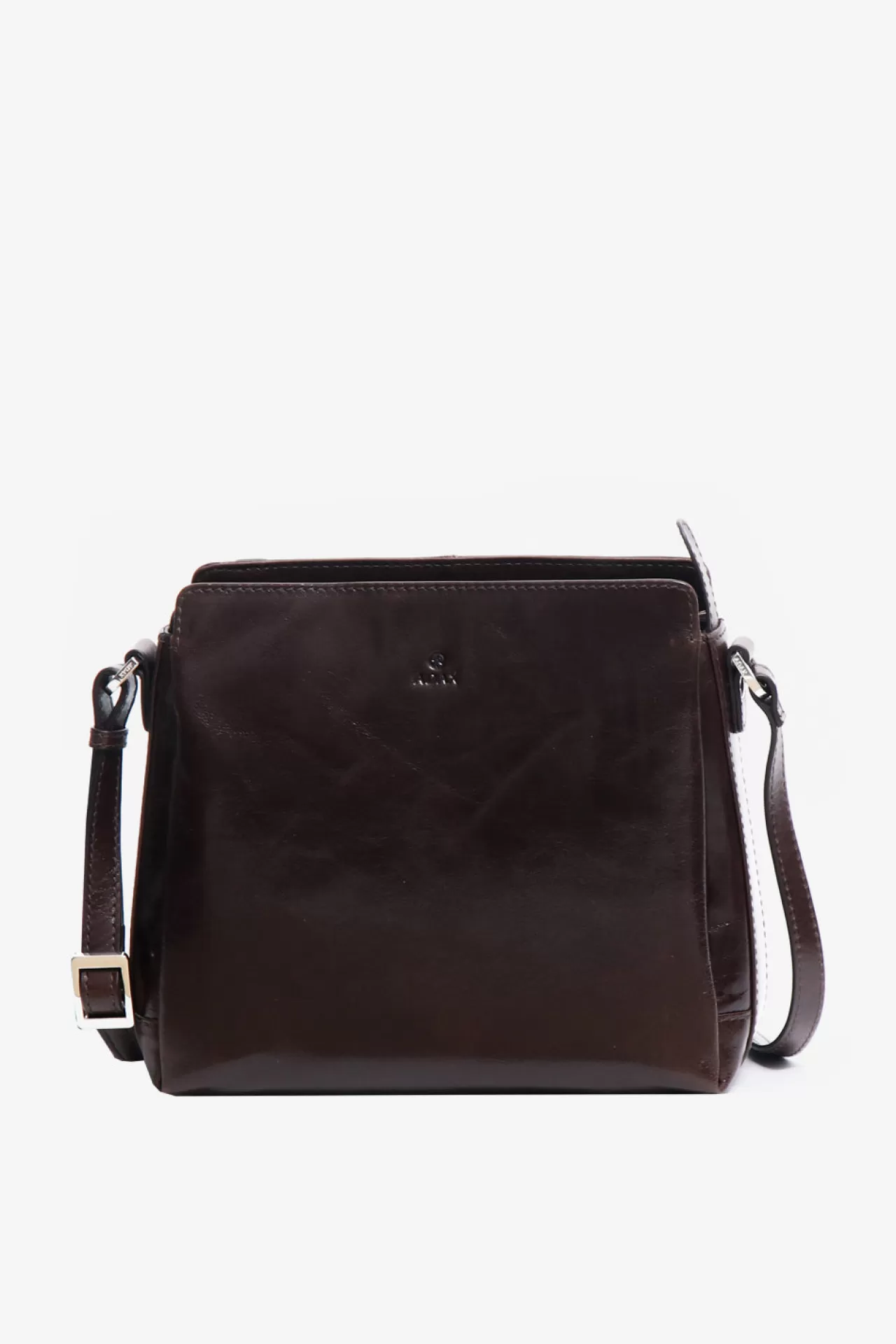 Adax Shop Salerno shoulder bag Sia Dark brown*Women Crossbody | Shoulder Bags