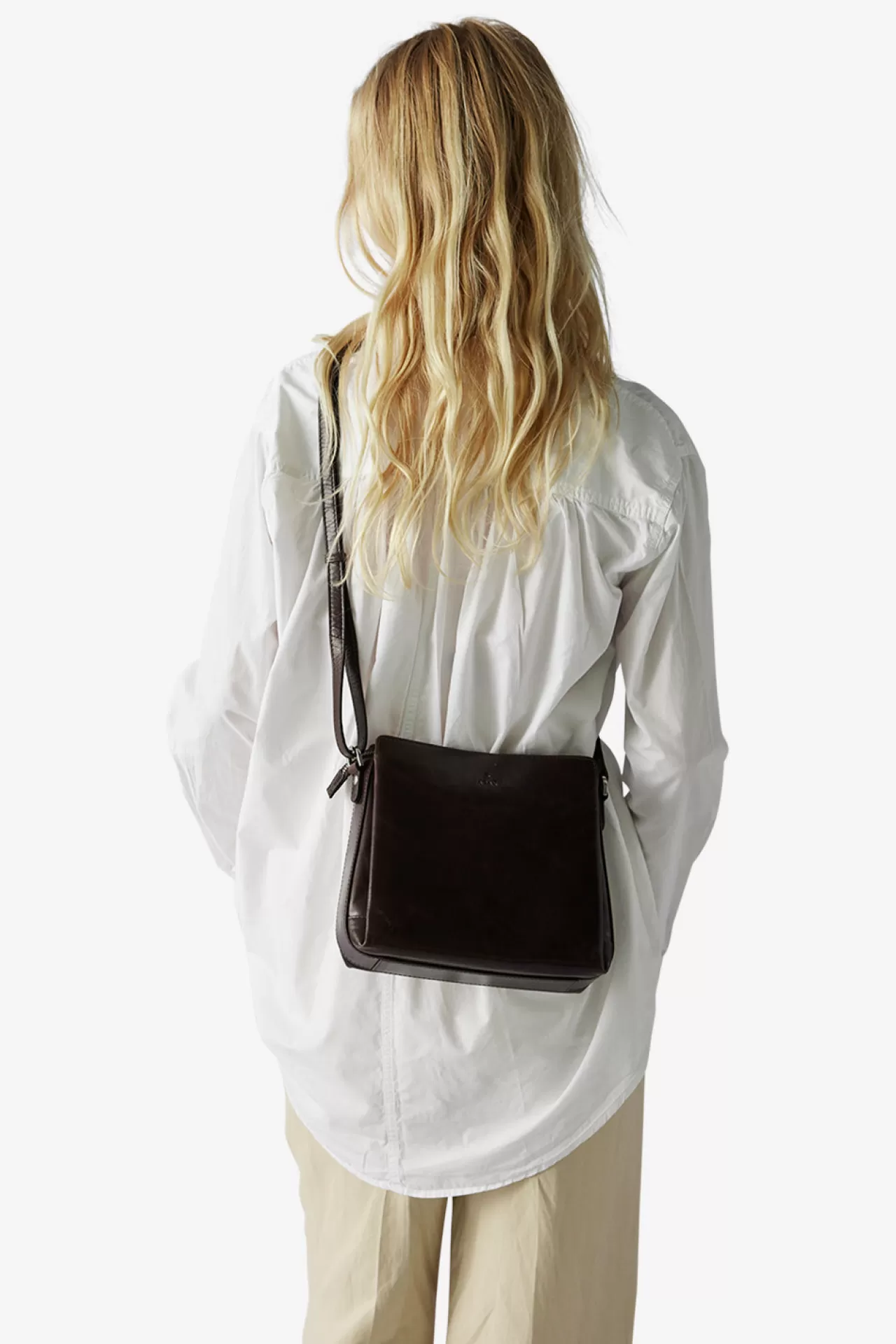 Adax Shop Salerno shoulder bag Sia Dark brown*Women Crossbody | Shoulder Bags